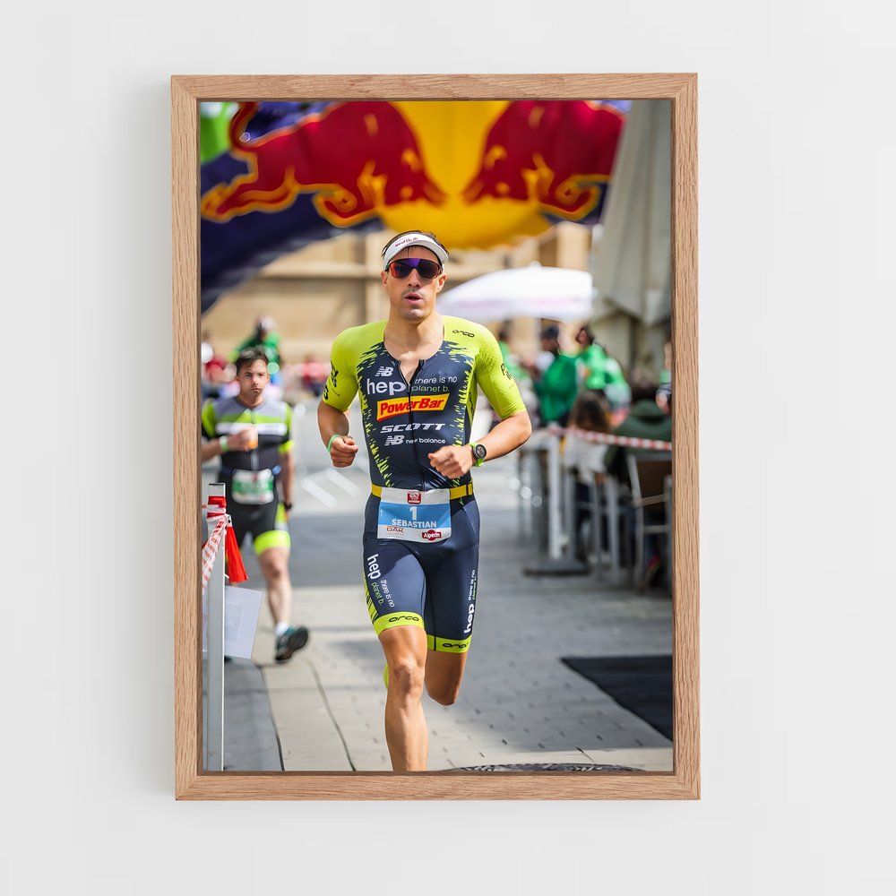 Poster Sebastian de kienle – affiche Athlétisme (vue 4)